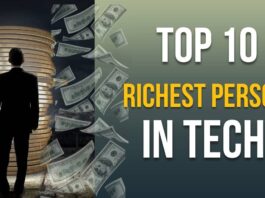 Top 10 Richest person in tech